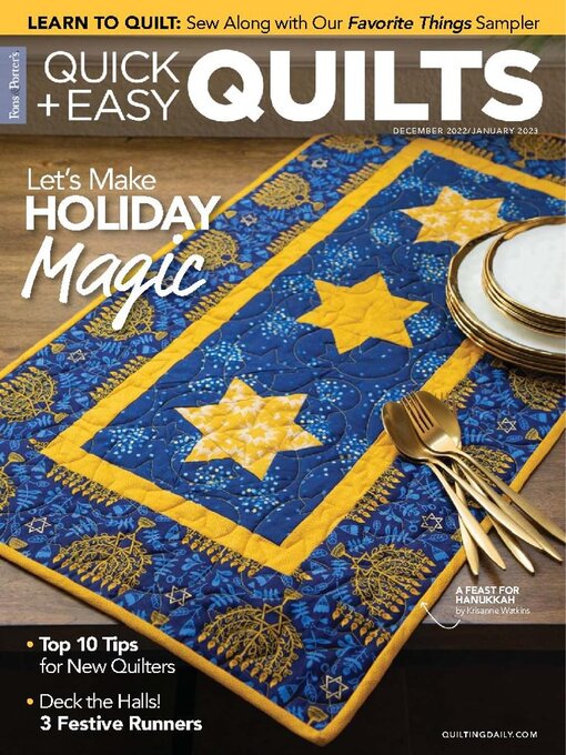 Title details for Quick+Easy Quilts by Peak Media Properties, LLC - Available